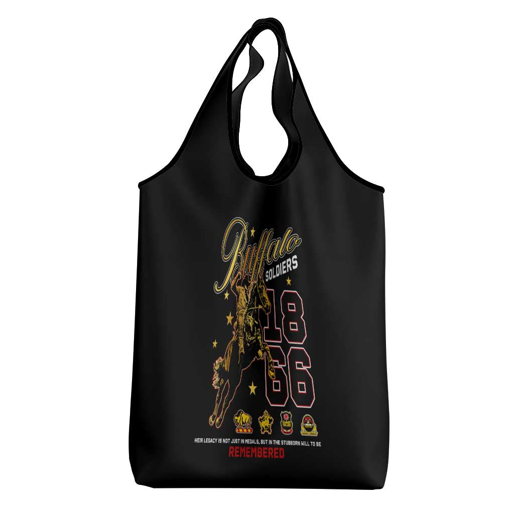 Buffalo Soldiers 1866-1944 Grocery Bag American Black Heros Legacy - Wonder Print Shop