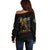 Buffalo Soldiers 1866-1944 Off Shoulder Sweater American Black Heros Legacy - Wonder Print Shop