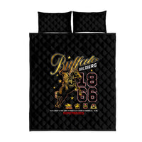 Buffalo Soldiers 1866-1944 Quilt Bed Set American Black Heros Legacy - Wonder Print Shop