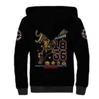 Buffalo Soldiers 1866-1944 Sherpa Hoodie American Black Heros Legacy - Wonder Print Shop