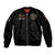 Buffalo Soldiers 1866-1944 Sleeve Zip Bomber Jacket American Black Heros Legacy - Wonder Print Shop