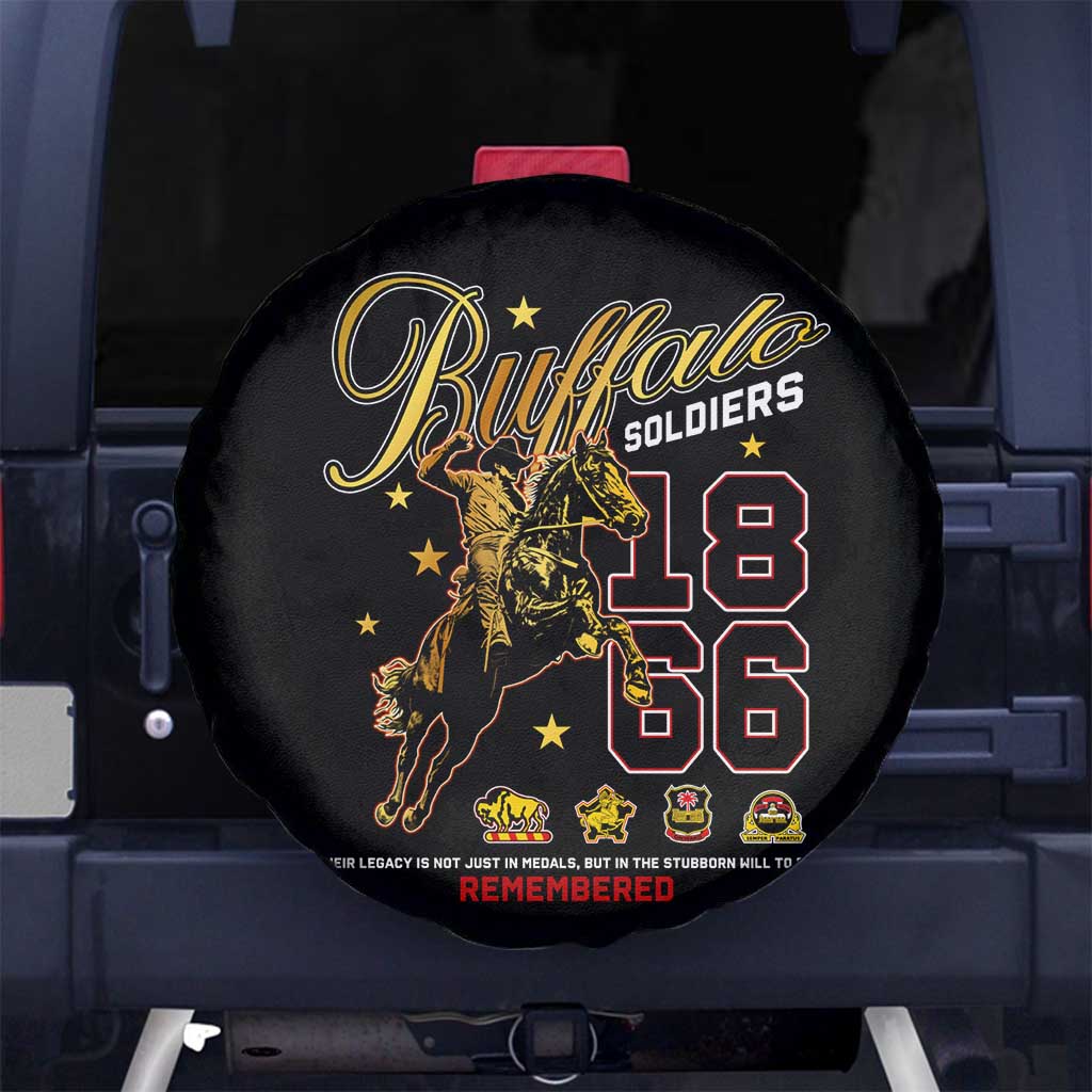 Buffalo Soldiers 1866-1944 Spare Tire Cover American Black Heros Legacy - Wonder Print Shop