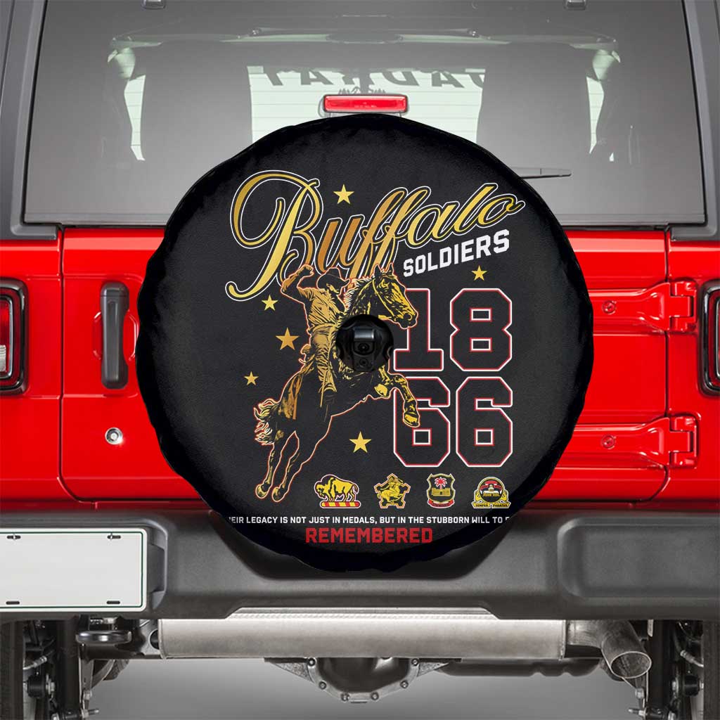 Buffalo Soldiers 1866-1944 Spare Tire Cover American Black Heros Legacy - Wonder Print Shop