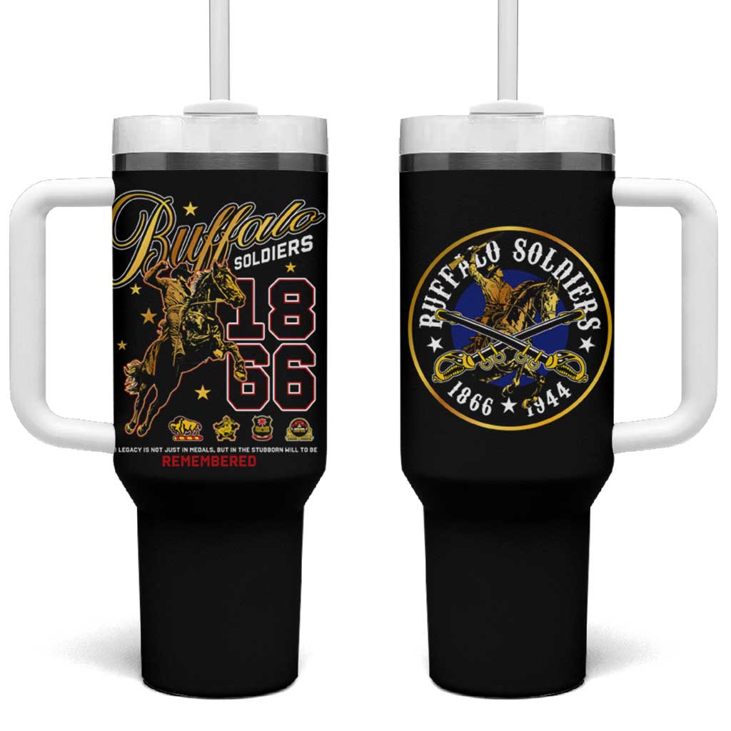 Buffalo Soldiers 1866-1944 Tumbler With Handle American Black Heros Legacy - Wonder Print Shop