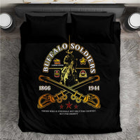 Buffalo Soldiers Strength Honor Legacy Bedding Set African-American Cavalry Tribute - Wonder Print Shop