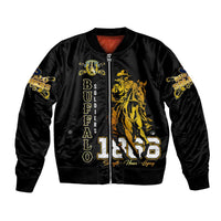 Buffalo Soldiers Strength Honor Legacy Bomber Jacket African-American Cavalry Tribute - Wonder Print Shop