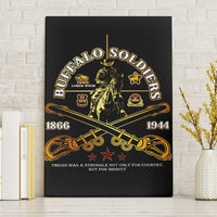 Buffalo Soldiers Strength Honor Legacy Canvas Wall Art African-American Cavalry Tribute - Wonder Print Shop