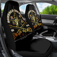 Buffalo Soldiers Strength Honor Legacy Car Seat Cover African-American Cavalry Tribute - Wonder Print Shop