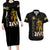 Buffalo Soldiers Strength Honor Legacy Couples Matching Long Sleeve Bodycon Dress and Hawaiian Shirt African-American Cavalry Tribute - Wonder Print Shop