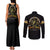 Buffalo Soldiers Strength Honor Legacy Couples Matching Tank Maxi Dress and Long Sleeve Button Shirt African-American Cavalry Tribute - Wonder Print Shop