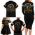 Buffalo Soldiers Strength Honor Legacy Family Matching Long Sleeve Bodycon Dress and Hawaiian Shirt African-American Cavalry Tribute - Wonder Print Shop