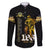 Buffalo Soldiers Strength Honor Legacy Family Matching Long Sleeve Bodycon Dress and Hawaiian Shirt African-American Cavalry Tribute - Wonder Print Shop