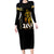 Buffalo Soldiers Strength Honor Legacy Family Matching Long Sleeve Bodycon Dress and Hawaiian Shirt African-American Cavalry Tribute - Wonder Print Shop