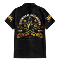 Buffalo Soldiers Strength Honor Legacy Family Matching Mermaid Dress and Hawaiian Shirt African-American Cavalry Tribute - Wonder Print Shop