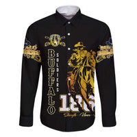 Buffalo Soldiers Strength Honor Legacy Family Matching Mermaid Dress and Hawaiian Shirt African-American Cavalry Tribute - Wonder Print Shop