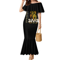 Buffalo Soldiers Strength Honor Legacy Family Matching Mermaid Dress and Hawaiian Shirt African-American Cavalry Tribute - Wonder Print Shop