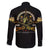 Buffalo Soldiers Strength Honor Legacy Family Matching Off The Shoulder Long Sleeve Dress and Hawaiian Shirt African-American Cavalry Tribute - Wonder Print Shop