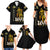 Buffalo Soldiers Strength Honor Legacy Family Matching Summer Maxi Dress and Hawaiian Shirt African-American Cavalry Tribute - Wonder Print Shop