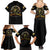 Buffalo Soldiers Strength Honor Legacy Family Matching Summer Maxi Dress and Hawaiian Shirt African-American Cavalry Tribute - Wonder Print Shop