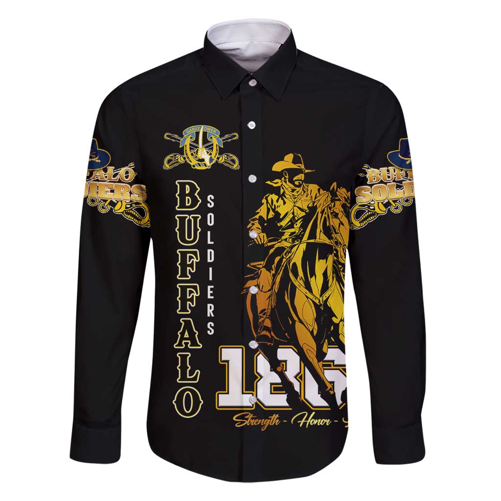 Buffalo Soldiers Strength Honor Legacy Family Matching Tank Maxi Dress and Hawaiian Shirt African-American Cavalry Tribute - Wonder Print Shop