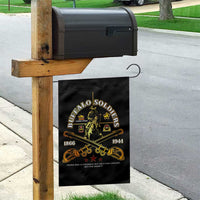 Buffalo Soldiers Strength Honor Legacy Garden Flag African-American Cavalry Tribute - Wonder Print Shop