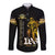 Buffalo Soldiers Strength Honor Legacy Long Sleeve Button Shirt African-American Cavalry Tribute - Wonder Print Shop