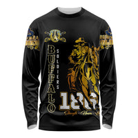 Buffalo Soldiers Strength Honor Legacy Long Sleeve Shirt African-American Cavalry Tribute - Wonder Print Shop