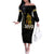 Buffalo Soldiers Strength Honor Legacy Off The Shoulder Long Sleeve Dress African-American Cavalry Tribute - Wonder Print Shop