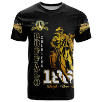 Buffalo Soldiers Strength Honor Legacy T Shirt African-American Cavalry Tribute - Wonder Print Shop