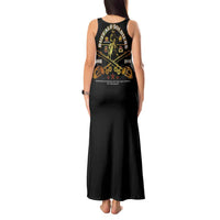 Buffalo Soldiers Strength Honor Legacy Tank Maxi Dress African-American Cavalry Tribute - Wonder Print Shop