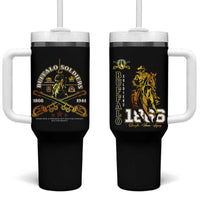Buffalo Soldiers Strength Honor Legacy Tumbler With Handle African-American Cavalry Tribute - Wonder Print Shop