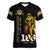 Buffalo Soldiers Strength Honor Legacy Women V-Neck T-Shirt African-American Cavalry Tribute - Wonder Print Shop