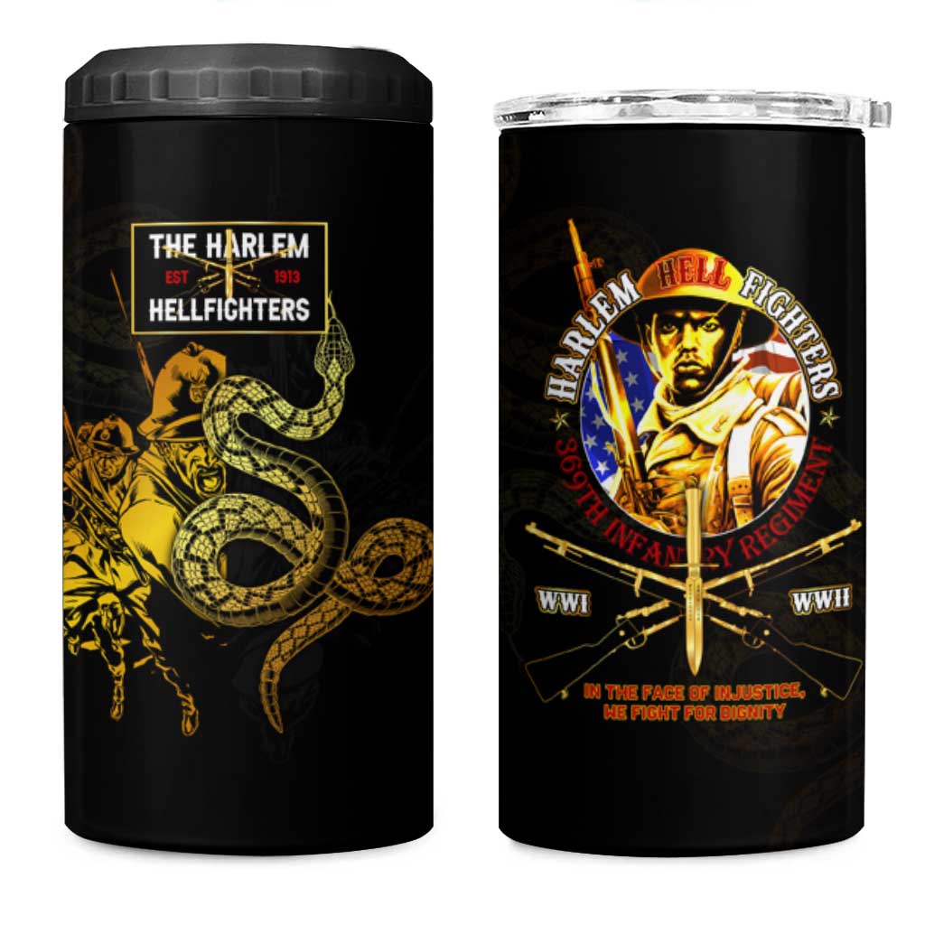 369 – A Symbol Of Valor And Dignity 4 in 1 Can Cooler Tumbler - Wonder Print Shop