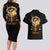 369 – A Symbol Of Valor And Dignity Couples Matching Long Sleeve Bodycon Dress and Hawaiian Shirt - Wonder Print Shop