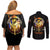 369 – A Symbol Of Valor And Dignity Couples Matching Off Shoulder Short Dress and Long Sleeve Button Shirt - Wonder Print Shop