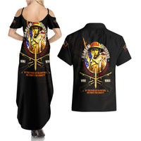 369 – A Symbol Of Valor And Dignity Couples Matching Summer Maxi Dress and Hawaiian Shirt - Wonder Print Shop