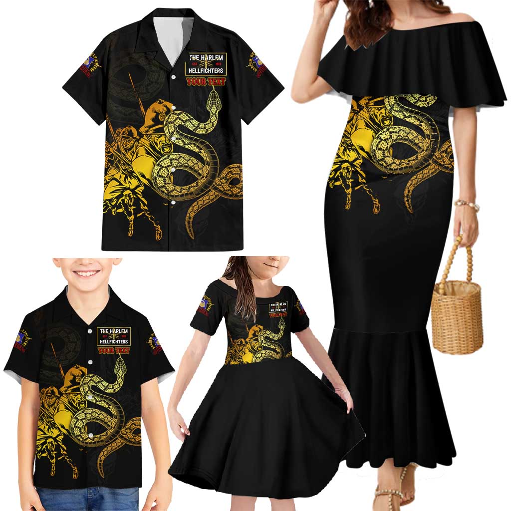 369 – A Symbol Of Valor And Dignity Family Matching Mermaid Dress and Hawaiian Shirt - Wonder Print Shop