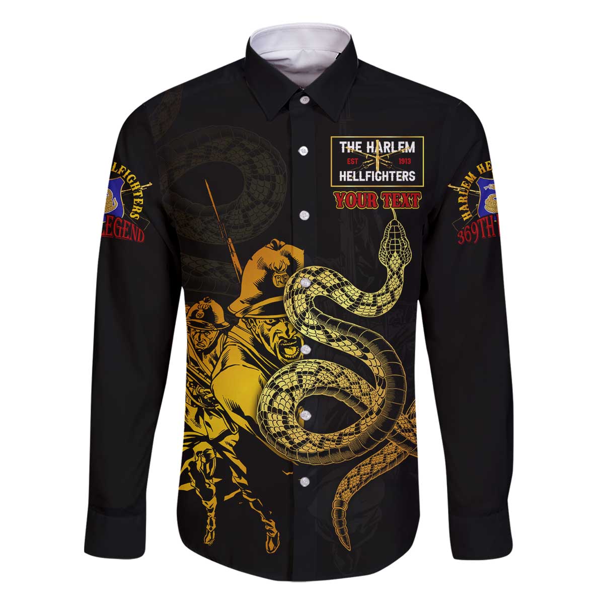 369 – A Symbol Of Valor And Dignity Family Matching Off The Shoulder Long Sleeve Dress and Hawaiian Shirt - Wonder Print Shop