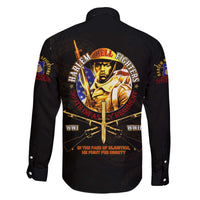 369 – A Symbol Of Valor And Dignity Family Matching Off The Shoulder Long Sleeve Dress and Hawaiian Shirt - Wonder Print Shop