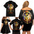 369 – A Symbol Of Valor And Dignity Family Matching Off Shoulder Short Dress and Hawaiian Shirt - Wonder Print Shop