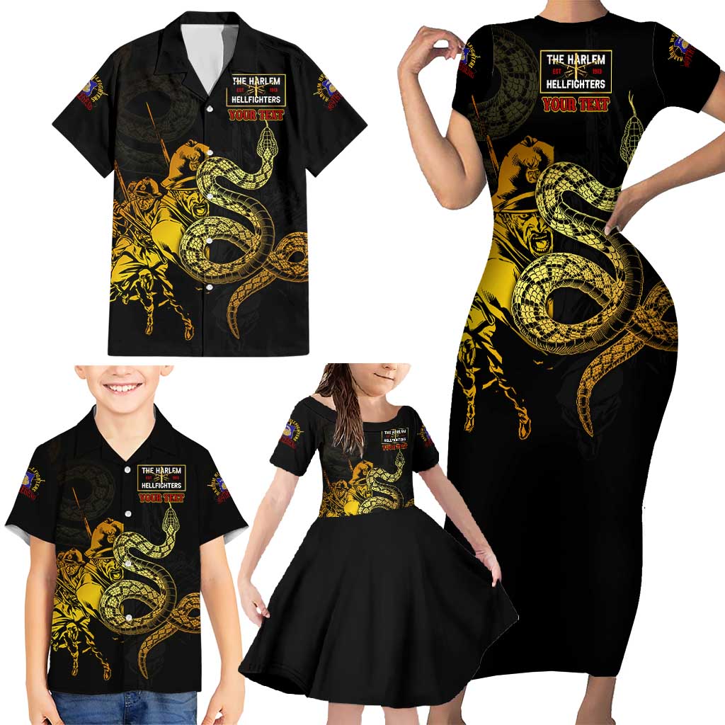 369 – A Symbol Of Valor And Dignity Family Matching Short Sleeve Bodycon Dress and Hawaiian Shirt - Wonder Print Shop