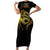 369 – A Symbol Of Valor And Dignity Family Matching Short Sleeve Bodycon Dress and Hawaiian Shirt - Wonder Print Shop