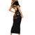 369 – A Symbol Of Valor And Dignity Family Matching Short Sleeve Bodycon Dress and Hawaiian Shirt - Wonder Print Shop