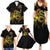 369 – A Symbol Of Valor And Dignity Family Matching Summer Maxi Dress and Hawaiian Shirt - Wonder Print Shop