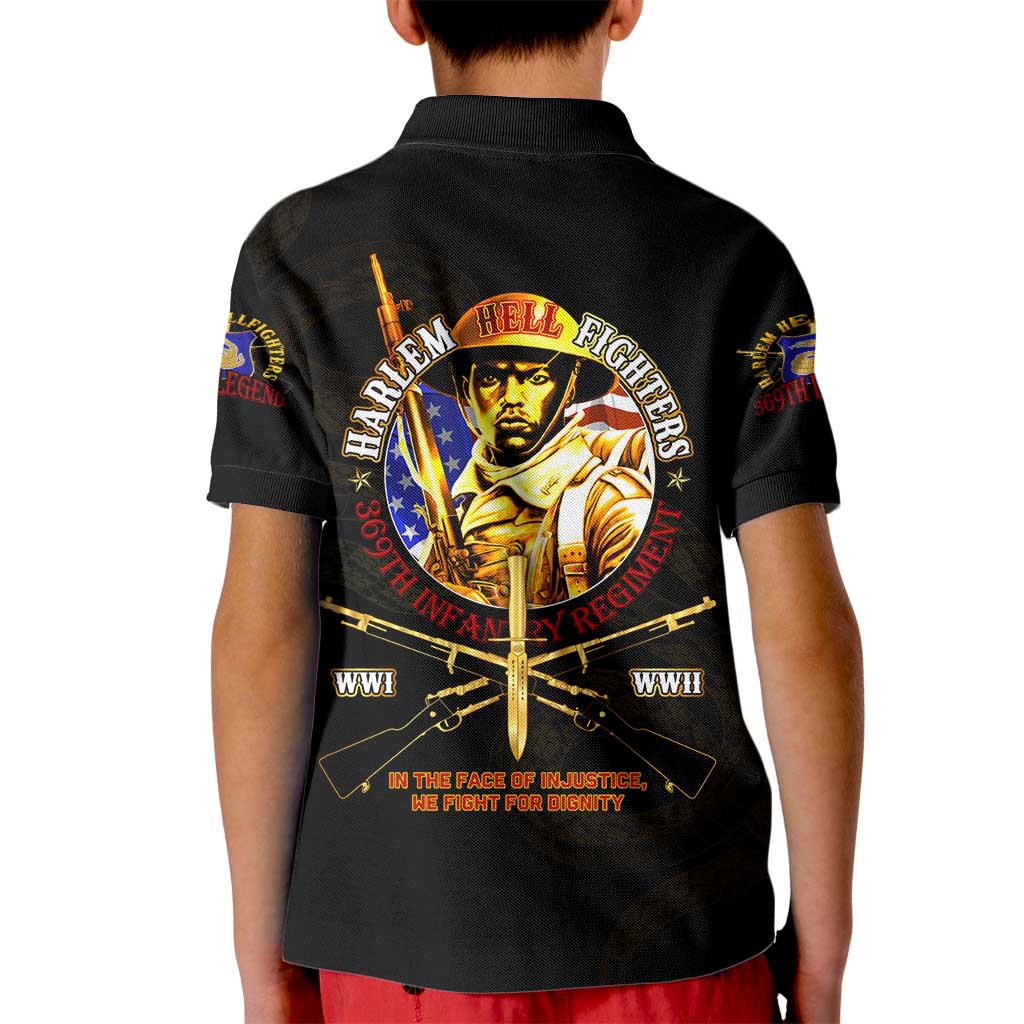 369 – A Symbol Of Valor And Dignity Kid Polo Shirt - Wonder Print Shop