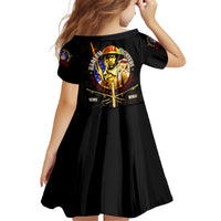 369 – A Symbol Of Valor And Dignity Kid Short Sleeve Dress - Wonder Print Shop