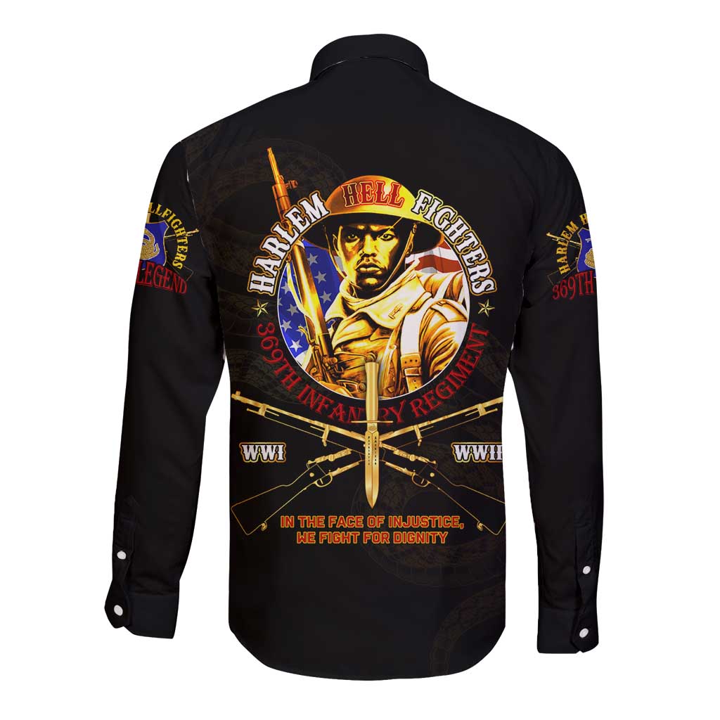 369 – A Symbol Of Valor And Dignity Long Sleeve Button Shirt - Wonder Print Shop
