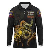 369 – A Symbol Of Valor And Dignity Long Sleeve Polo Shirt - Wonder Print Shop