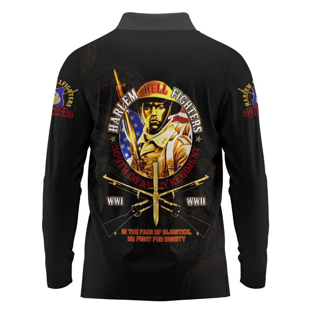 369 – A Symbol Of Valor And Dignity Long Sleeve Polo Shirt - Wonder Print Shop