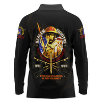 369 – A Symbol Of Valor And Dignity Long Sleeve Polo Shirt - Wonder Print Shop